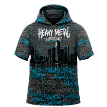 Load image into Gallery viewer, TEAL GRAFFITI PERFORMANCE JERSEY