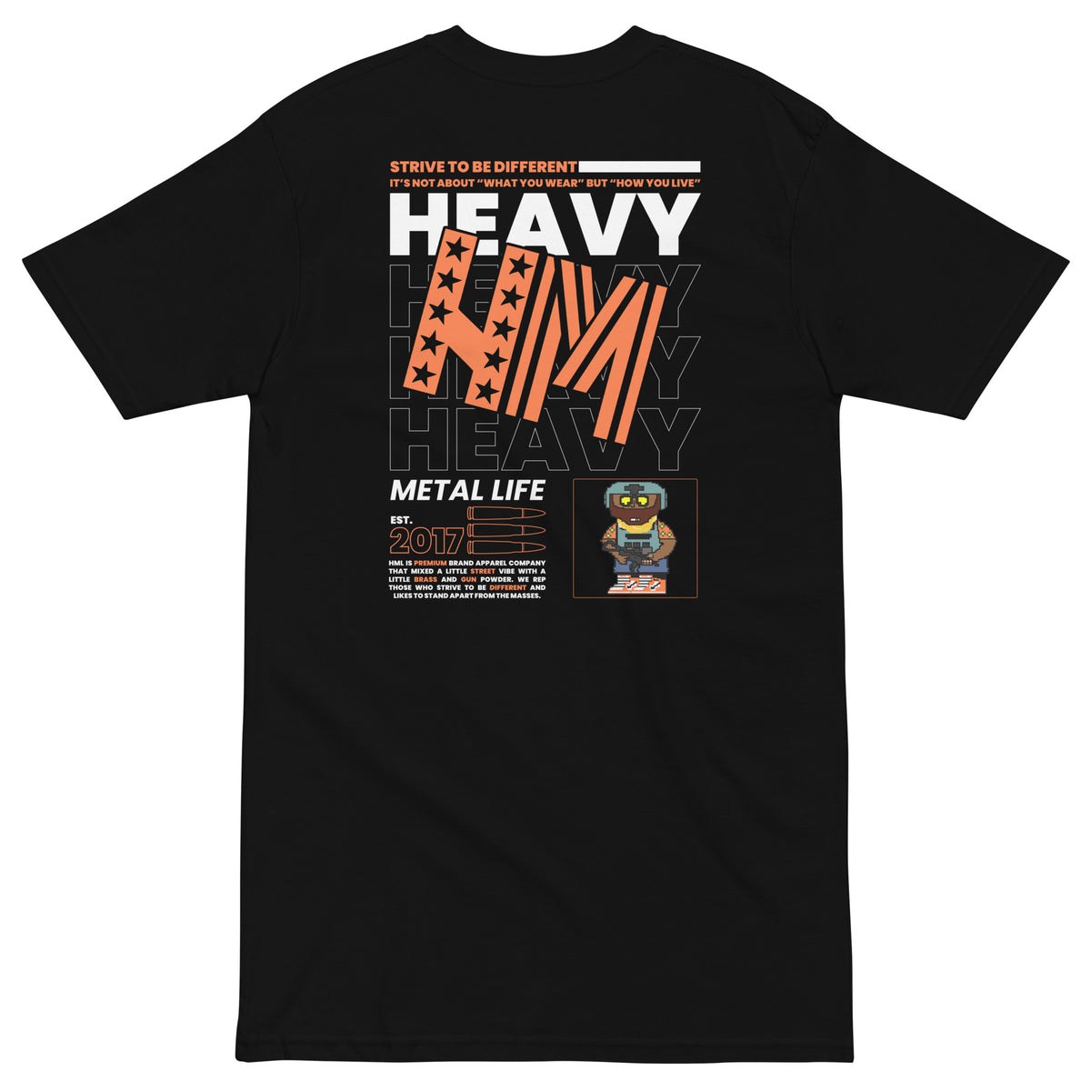 ORGANE 8BIT HEAVY METAL SHIRT – Heavy Metal Life