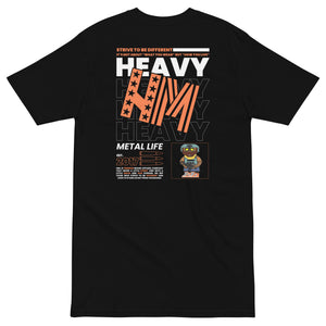 ORANGE 8BIT HEAVY METAL SHIRT